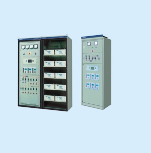 Series (microcomputer control) dc power supply cabinet